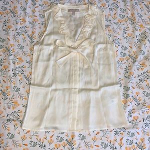 Banana Republic Ivory blouse